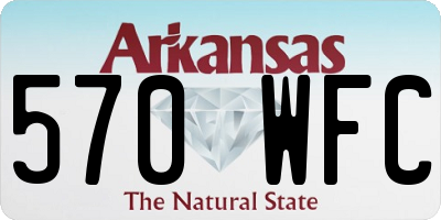 AR license plate 570WFC