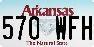 AR license plate 570WFH