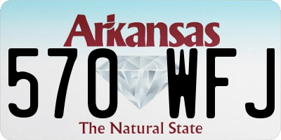 AR license plate 570WFJ