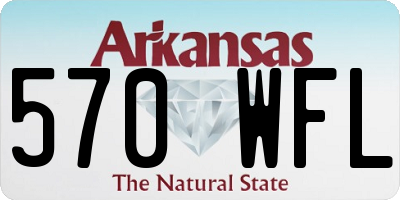 AR license plate 570WFL