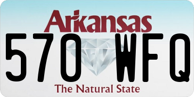 AR license plate 570WFQ