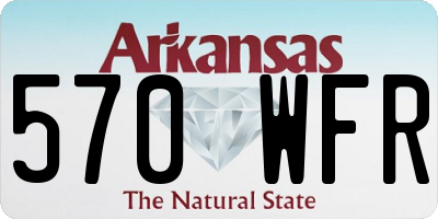 AR license plate 570WFR