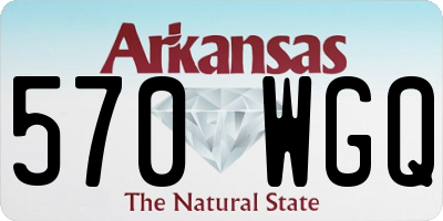 AR license plate 570WGQ