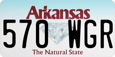 AR license plate 570WGR