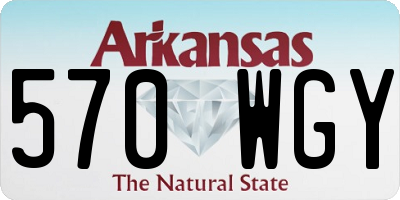 AR license plate 570WGY