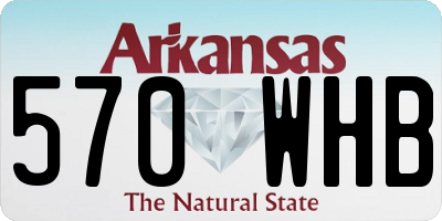 AR license plate 570WHB