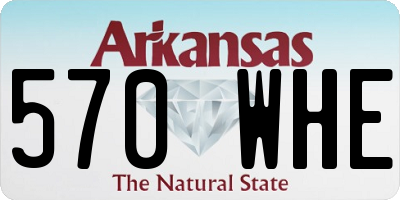 AR license plate 570WHE