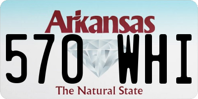 AR license plate 570WHI