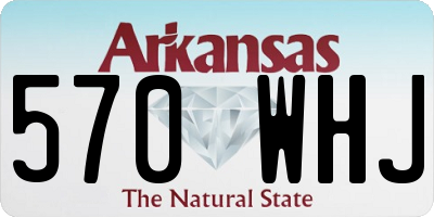 AR license plate 570WHJ