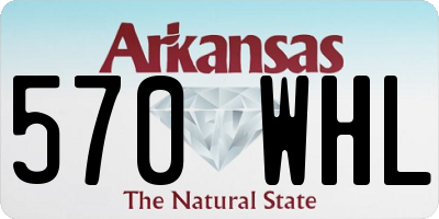 AR license plate 570WHL