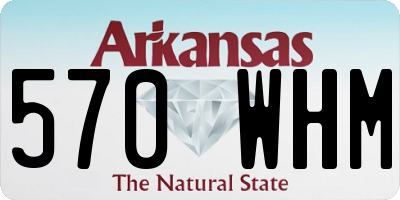 AR license plate 570WHM