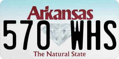 AR license plate 570WHS