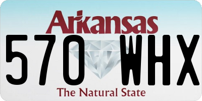 AR license plate 570WHX