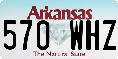 AR license plate 570WHZ