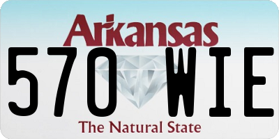 AR license plate 570WIE