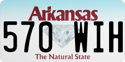 AR license plate 570WIH