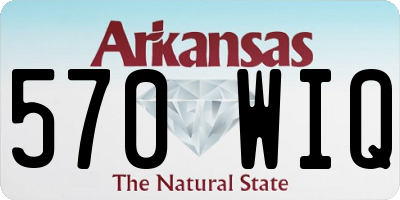 AR license plate 570WIQ