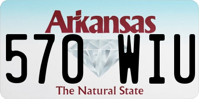 AR license plate 570WIU