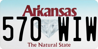 AR license plate 570WIW