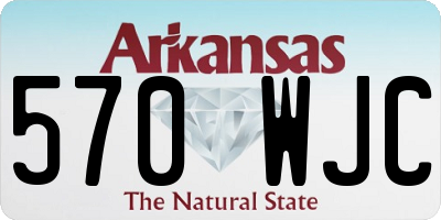 AR license plate 570WJC