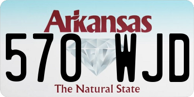 AR license plate 570WJD