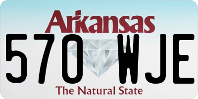 AR license plate 570WJE