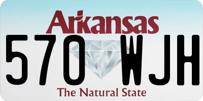 AR license plate 570WJH