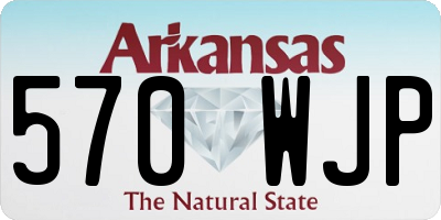 AR license plate 570WJP