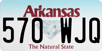 AR license plate 570WJQ