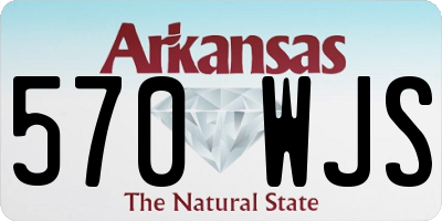 AR license plate 570WJS