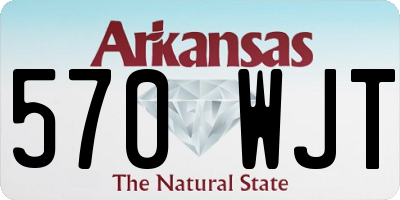 AR license plate 570WJT