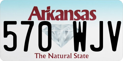 AR license plate 570WJV