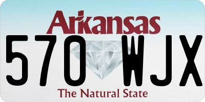 AR license plate 570WJX