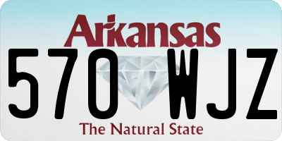 AR license plate 570WJZ