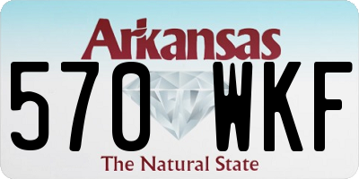 AR license plate 570WKF