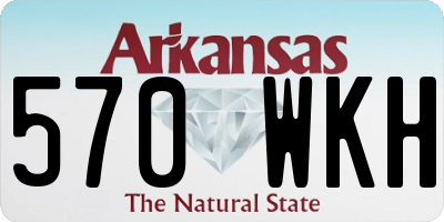 AR license plate 570WKH