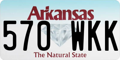 AR license plate 570WKK
