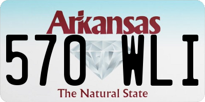 AR license plate 570WLI