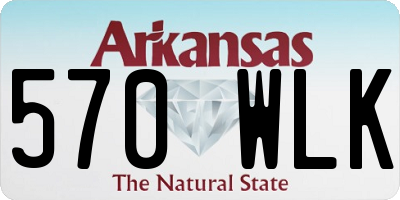 AR license plate 570WLK