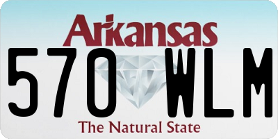 AR license plate 570WLM
