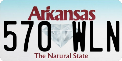 AR license plate 570WLN