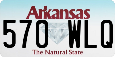 AR license plate 570WLQ