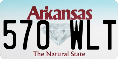 AR license plate 570WLT