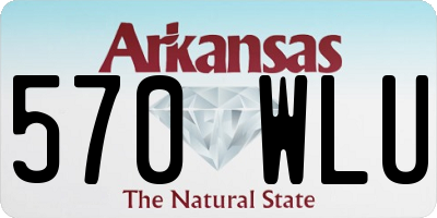 AR license plate 570WLU