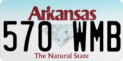 AR license plate 570WMB