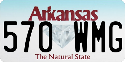 AR license plate 570WMG