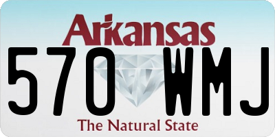 AR license plate 570WMJ