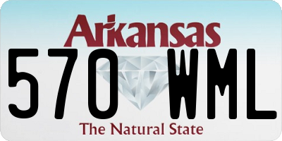 AR license plate 570WML