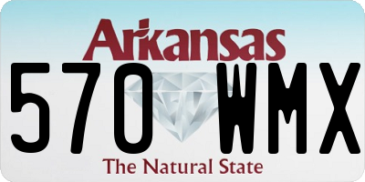 AR license plate 570WMX
