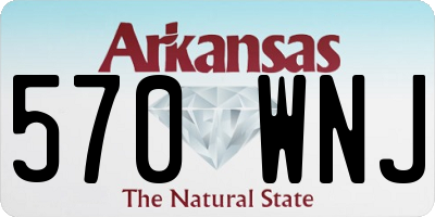 AR license plate 570WNJ
